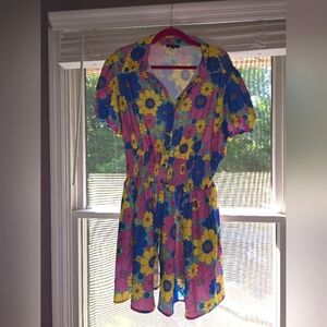 Unique vintage matching skirt and shirt